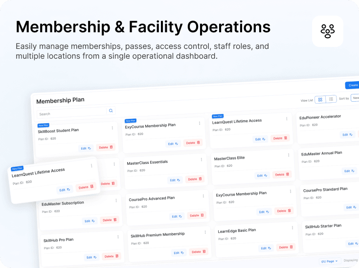 Membership & Facility Operations