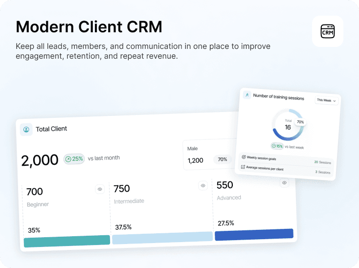 Modern Client CRM