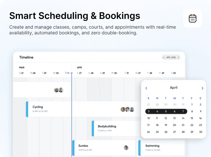 Smart Scheduling & Bookings
